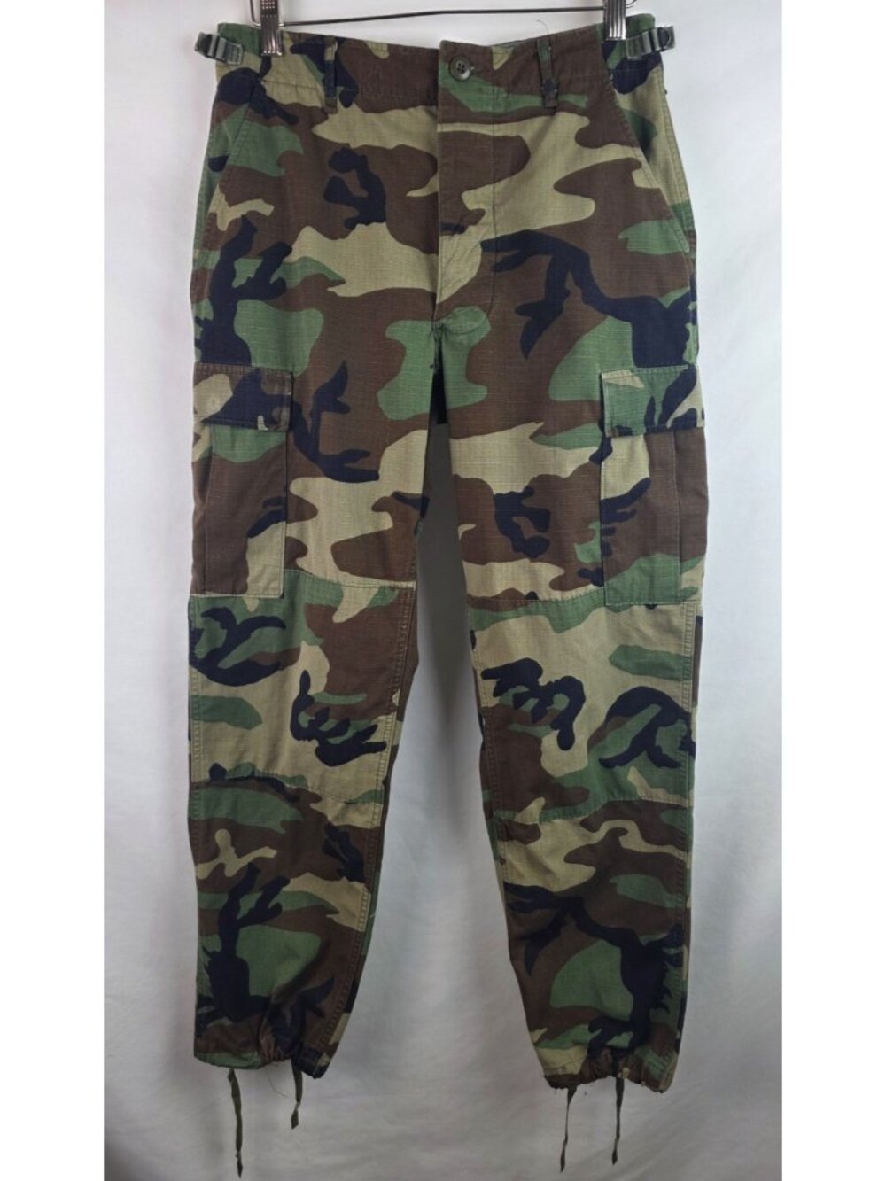 U.S. Military Army Men's Cargo Pants Size Small Green Woodland Camouflage Camo